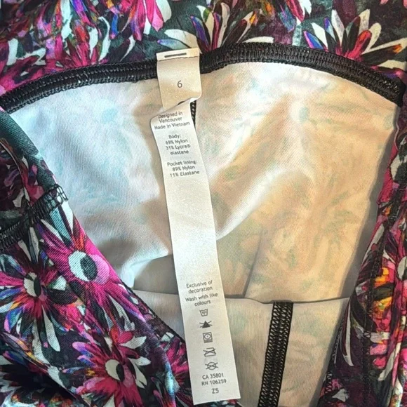 Lululemon Swift Speed High-Rise Crop 21" - Picture 6 of 6